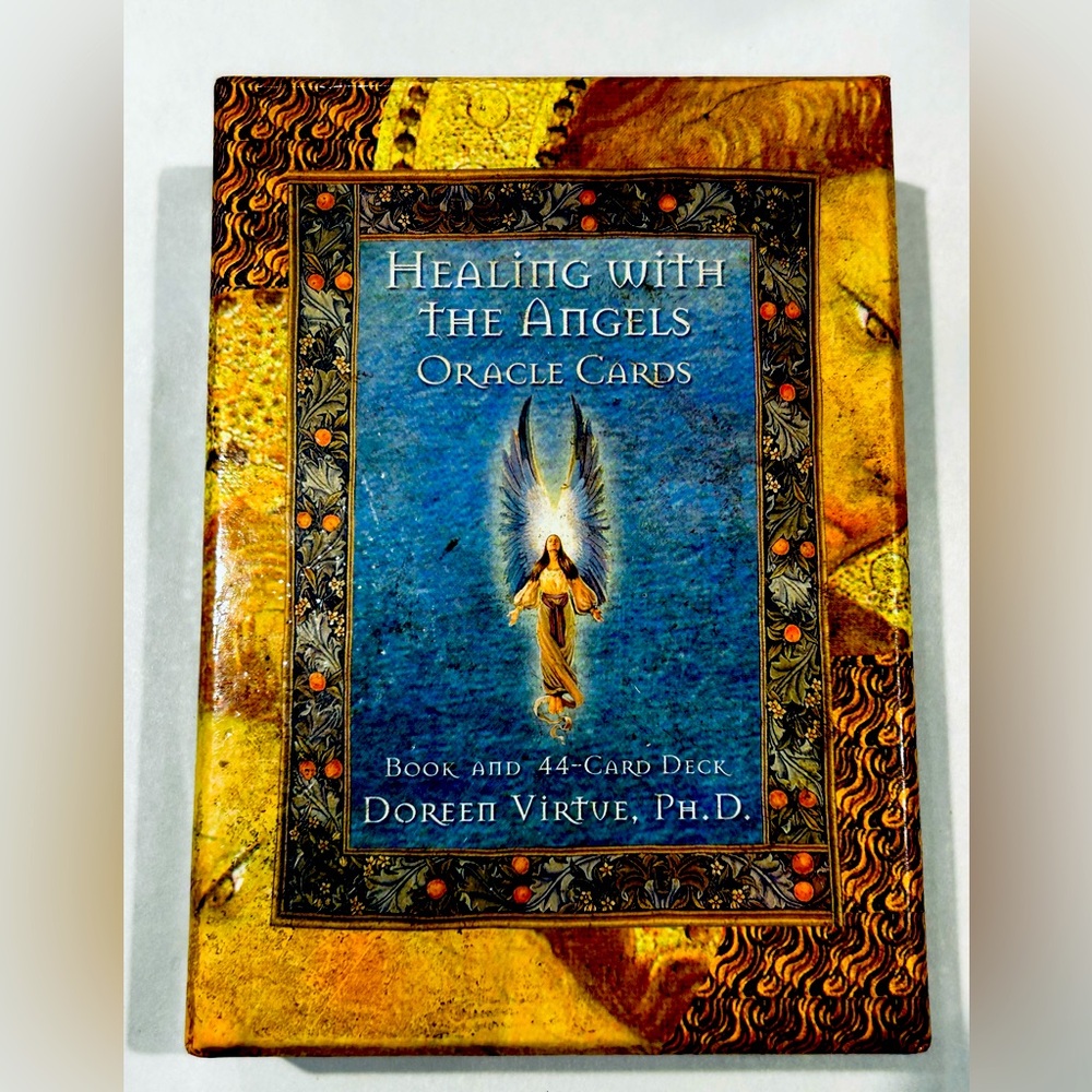 Healing With The Angels Oracle Fortune Telling Cards Vintage 1999 Doreen Virtue